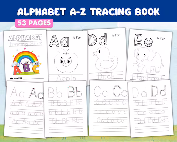 Printable Letter Tracing Book